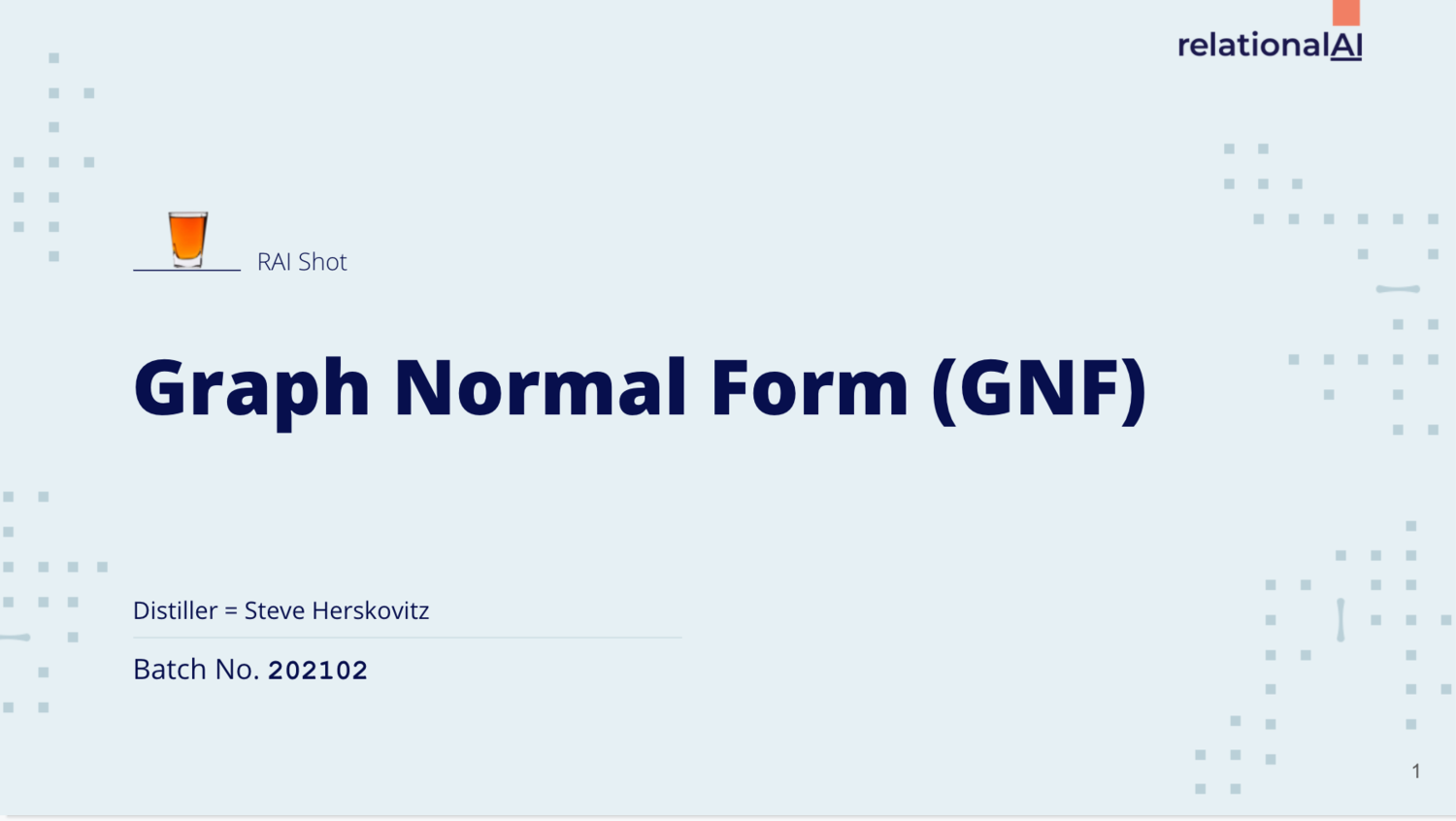 Graph Normal Form image