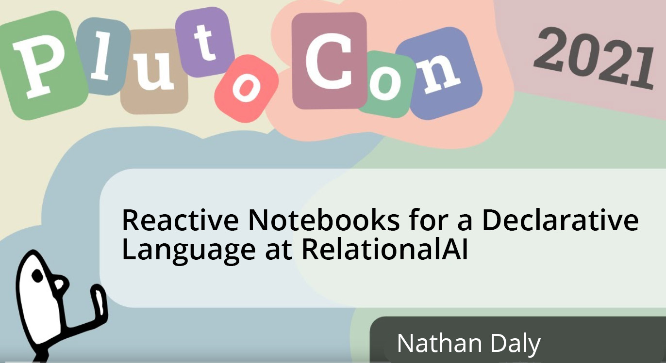 PlutoCon 2021 - Reactive Notebooks image