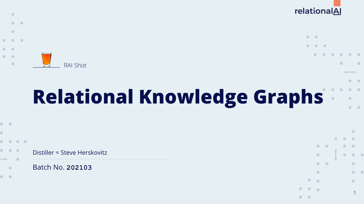 Relational Knowledge Graphs image